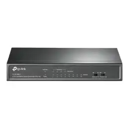 TP-Link - V1 - commutateur - non géré - 8 x 10 - 100 (4 PoE) - de bureau, fixation murale - PoE (41 W) (TL-SF1008LP)_2